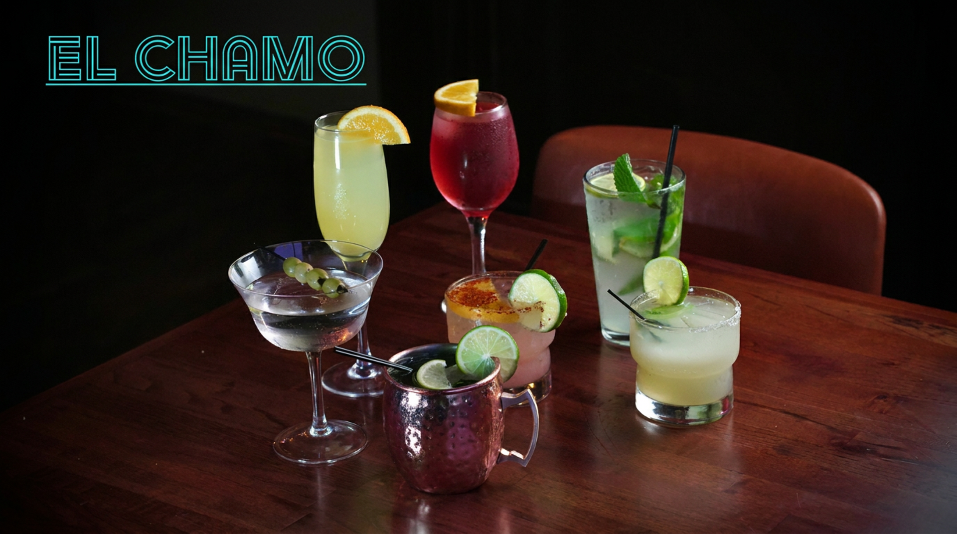 Behind our bar