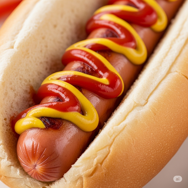 Simple Hot Dog.