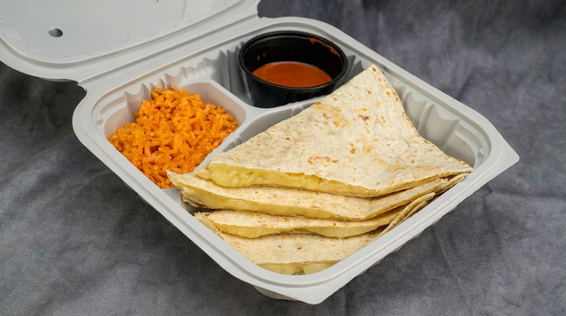 Cheese Quesadilla.