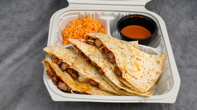 Al Pastor Quesadilla.
