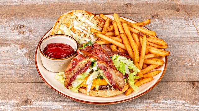 The Loaded Burger.