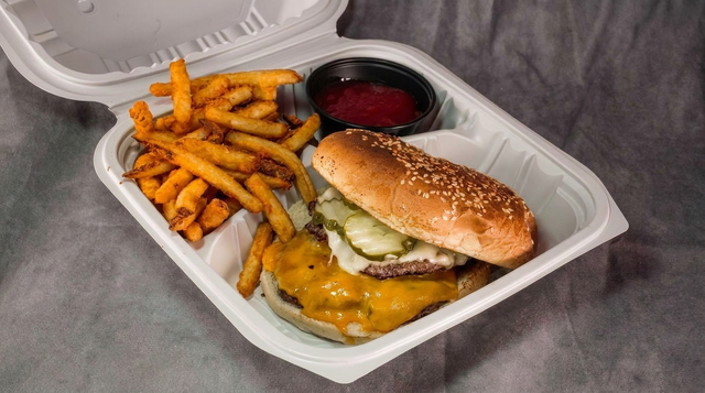 Classic Smash + Fries.