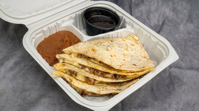 Slow-Roasted Carnitas Quesadilla.