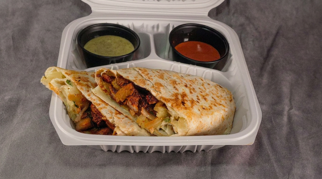 Al Pastor Burrito.