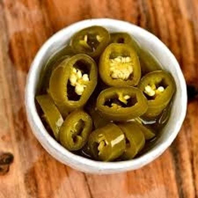 Pickled Jalapeños.